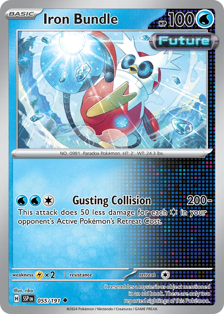 Iron Bundle 055/191 — Surging Sparks (English Pokémon TCG card)