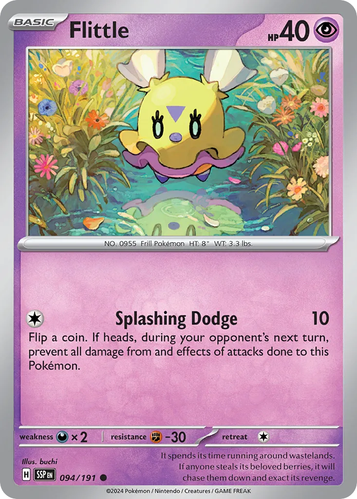 Flittle 094/191 — Surging Sparks (English Pokémon TCG card)