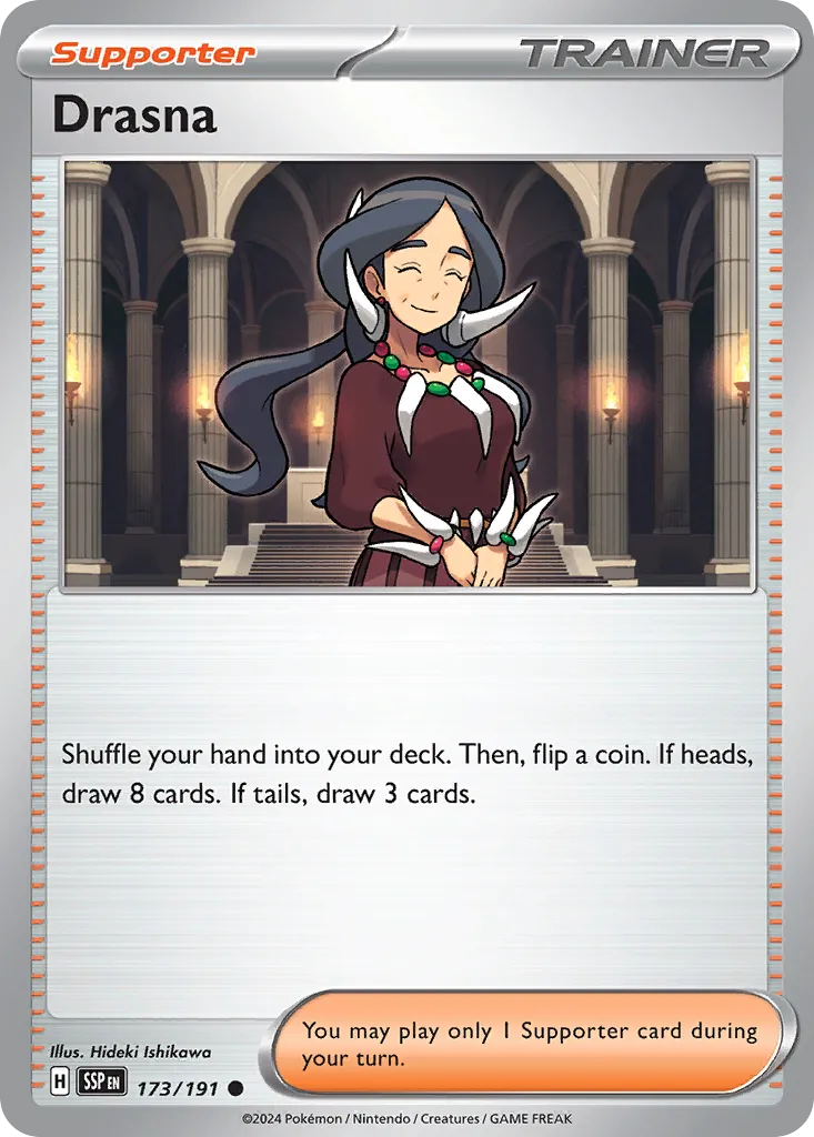Drasna 173/191 — Surging Sparks (English Pokémon TCG card)