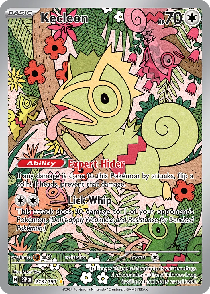 Kecleon 213/191 — Surging Sparks (English Pokémon TCG card)