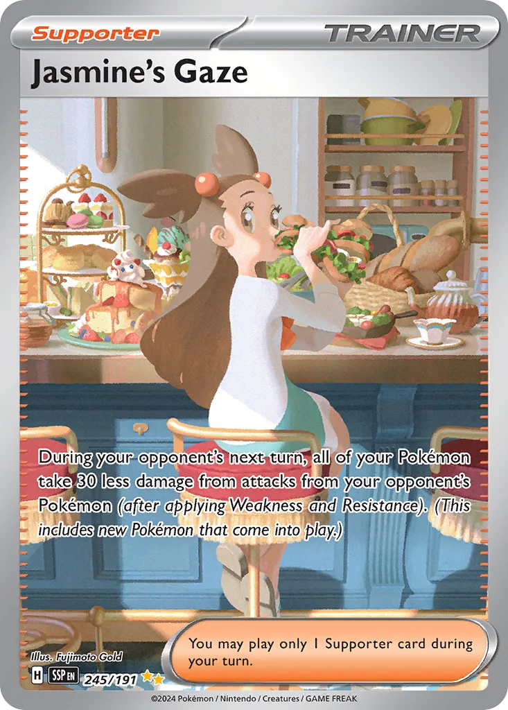 Jasmine's Gaze 245/191 — Surging Sparks (English Pokémon TCG card)