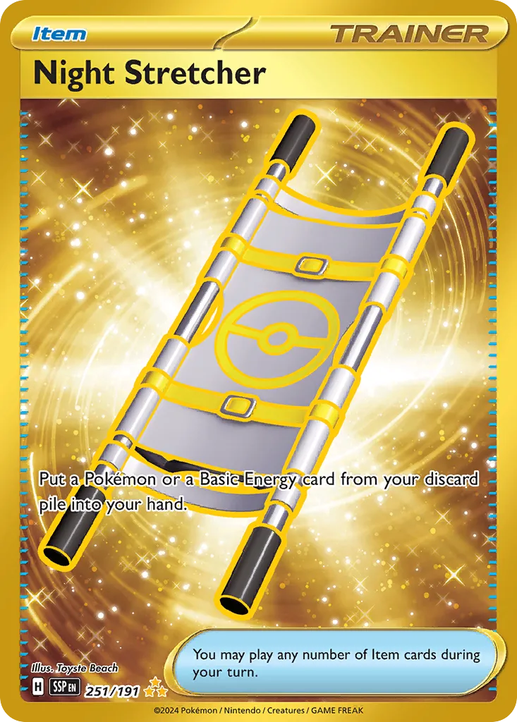 Night Stretcher 251/191 — Surging Sparks (English Pokémon TCG card)