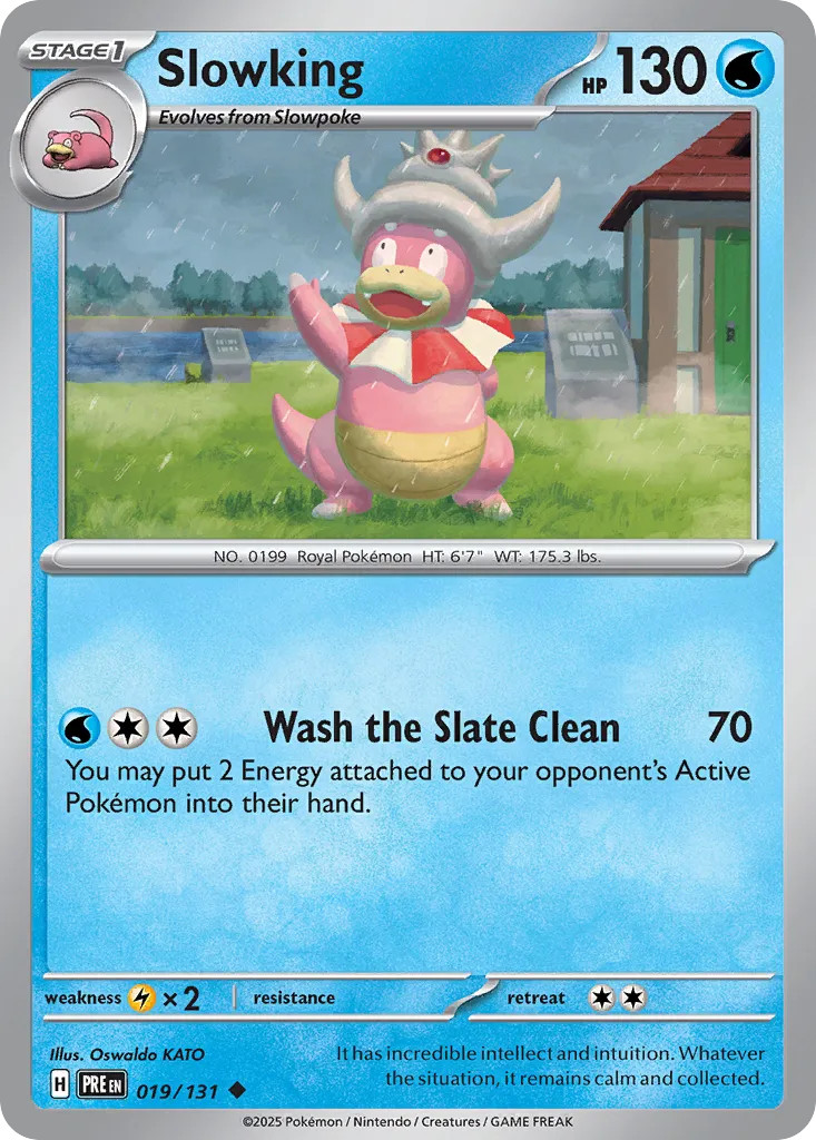 Slowking 019/131 — Prismatic Evolutions (English Pokémon TCG card)