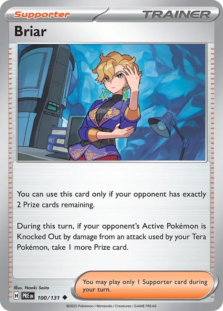 Briar 100/131 — Prismatic Evolutions (English Pokémon TCG card)