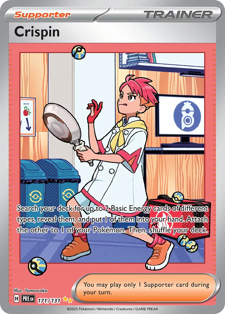 Crispin 171/131 — Prismatic Evolutions (English Pokémon TCG card)