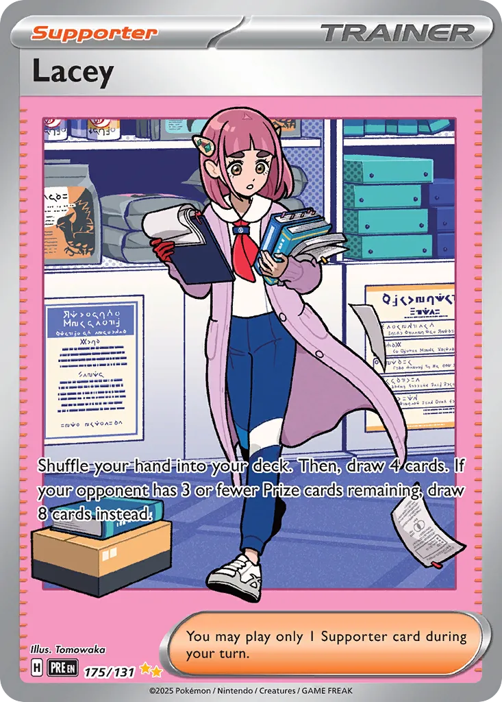 Lacey 175/131 — Prismatic Evolutions (English Pokémon TCG card)