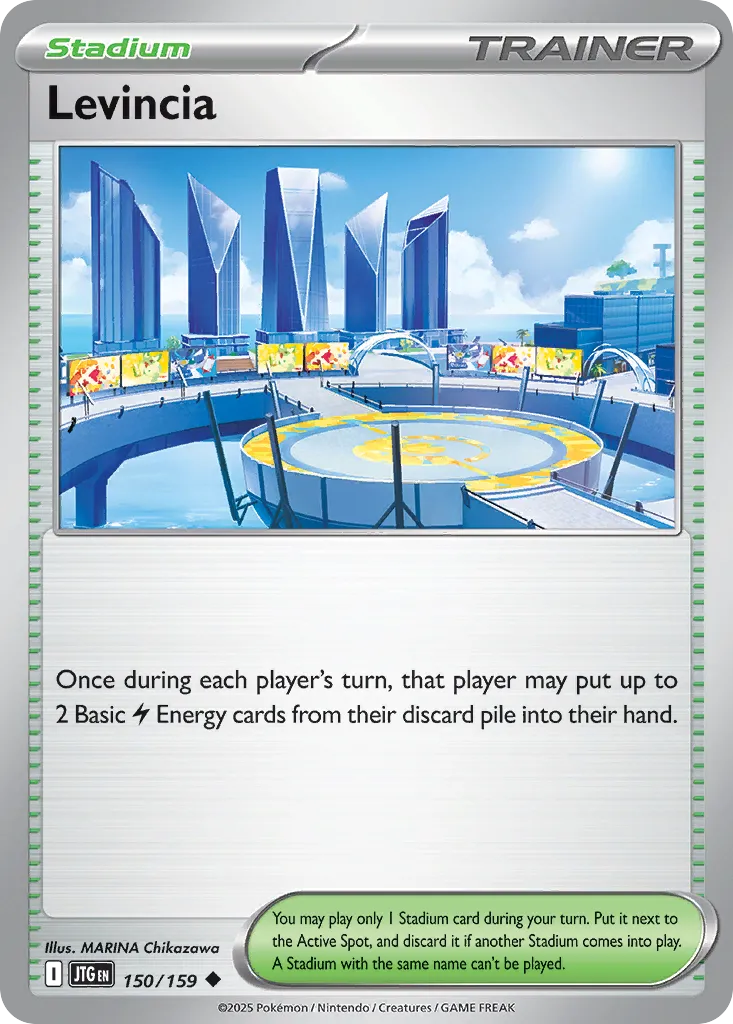 Levincia 150/159 — Journey Together (English Pokémon TCG card)