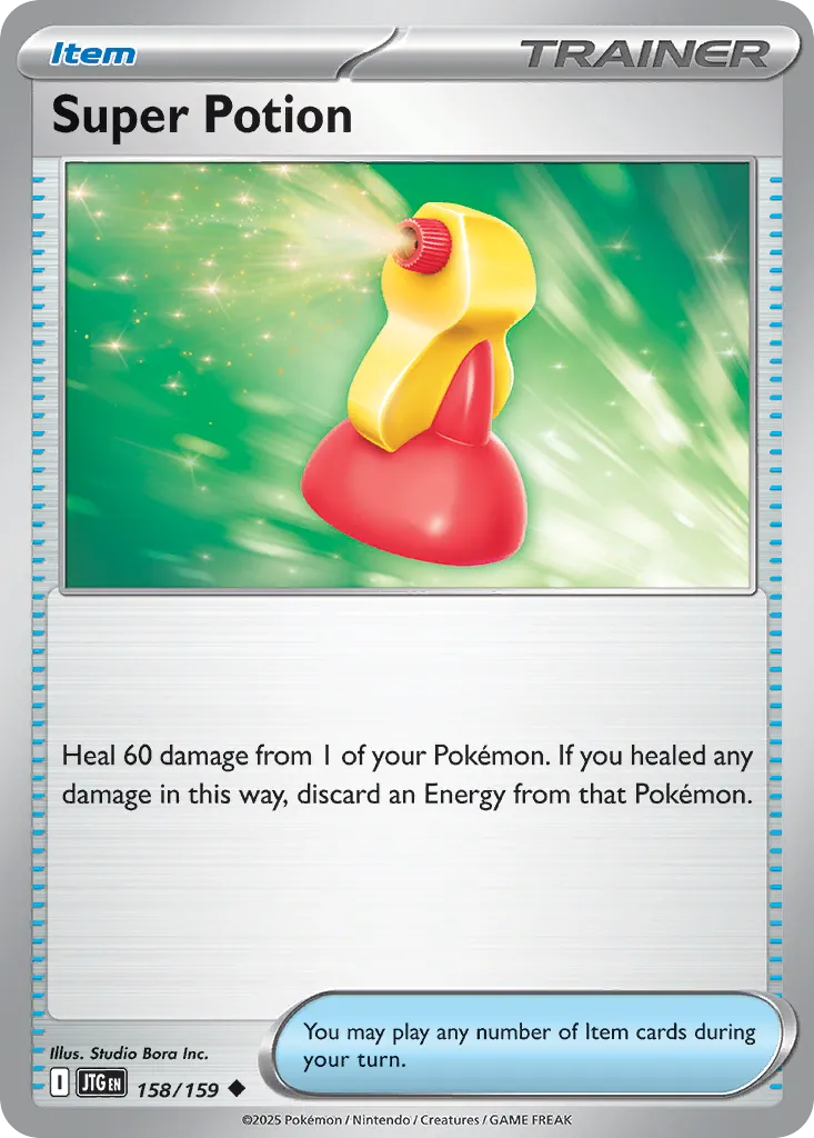 Super Potion 158/159 — Journey Together (English Pokémon TCG card)