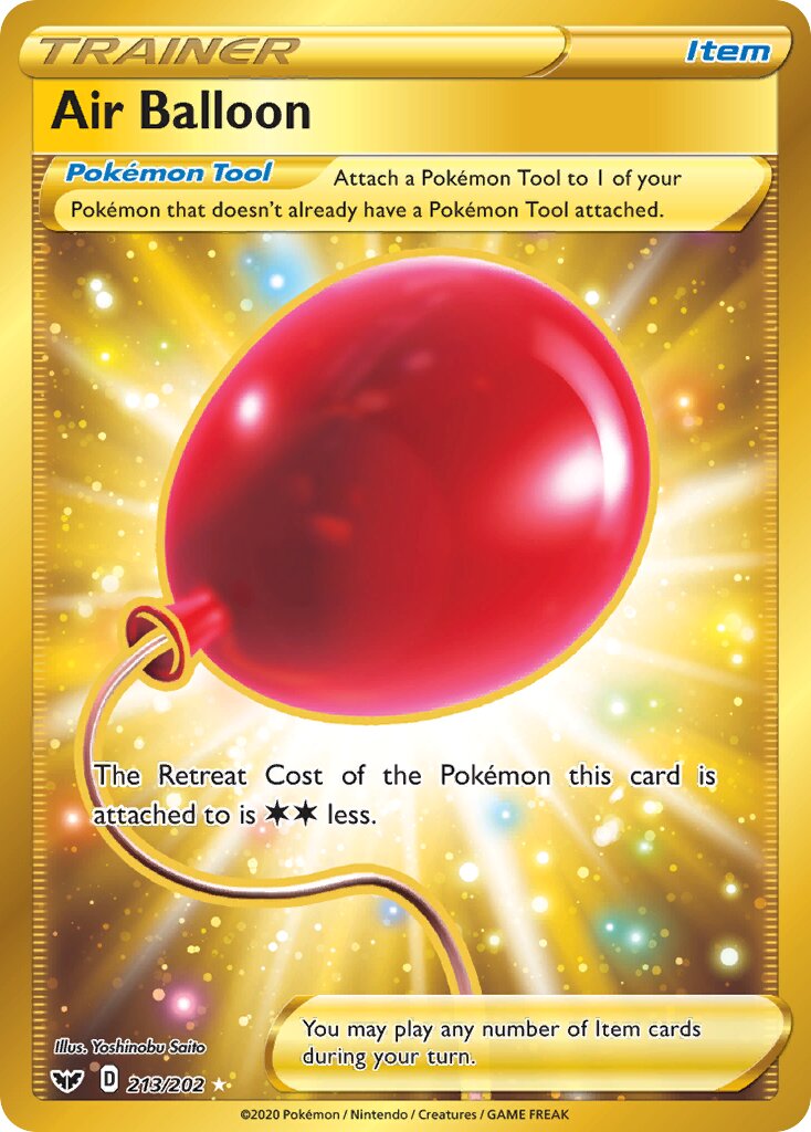 Air Balloon 213/202 — Sword & Shield (English Pokémon TCG card)