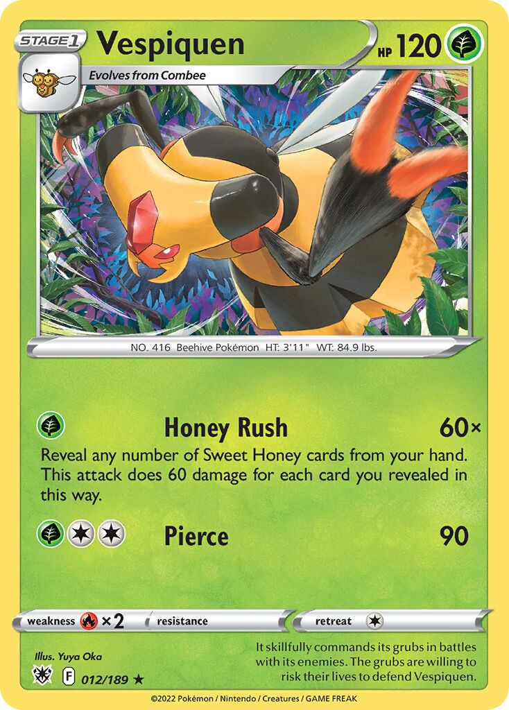 Vespiquen 012/246 — Astral Radiance (English Pokémon TCG card)