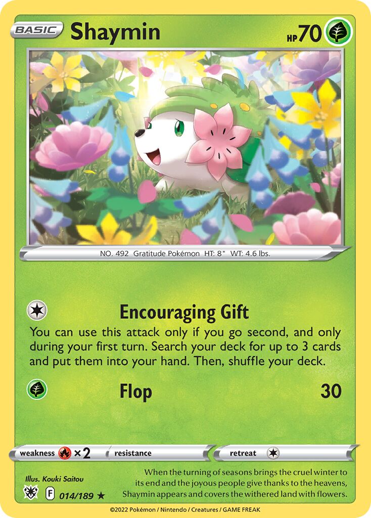Shaymin 014/246 — Astral Radiance (English Pokémon TCG card)