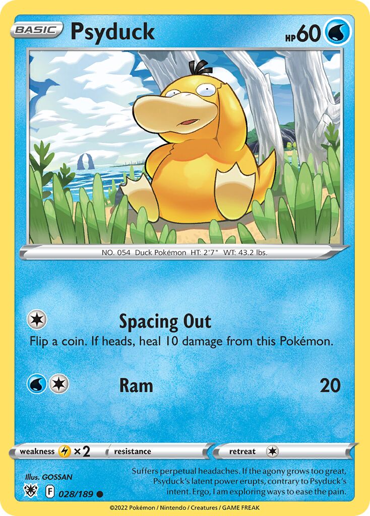 Psyduck 028/246 — Astral Radiance (English Pokémon TCG card)
