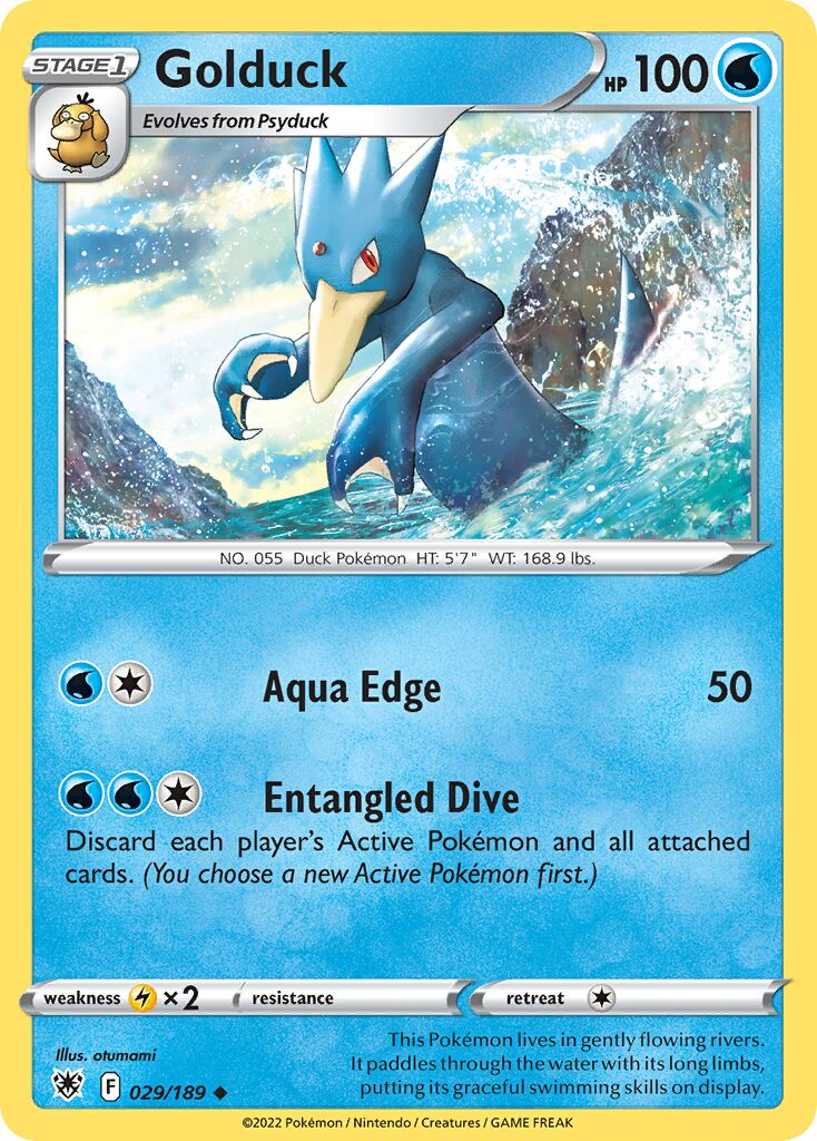 Golduck 029/246 — Astral Radiance (English Pokémon TCG card)