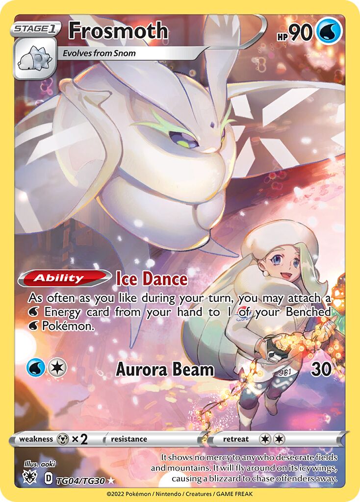 Frosmoth TG04 — Astral Radiance (English Pokémon TCG card)
