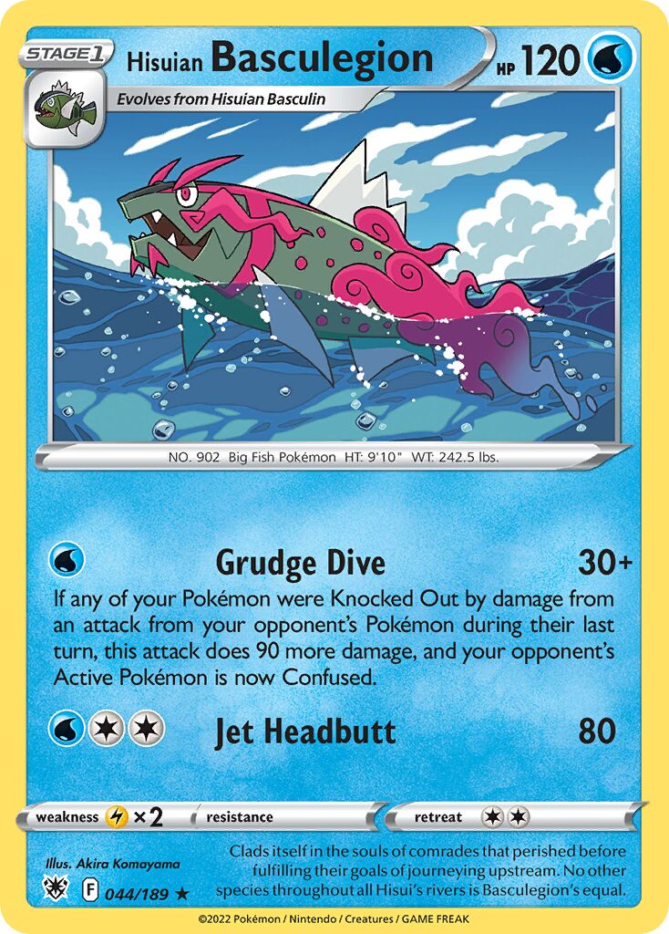 Hisuian Basculegion 044/246 — Astral Radiance (English Pokémon TCG card)
