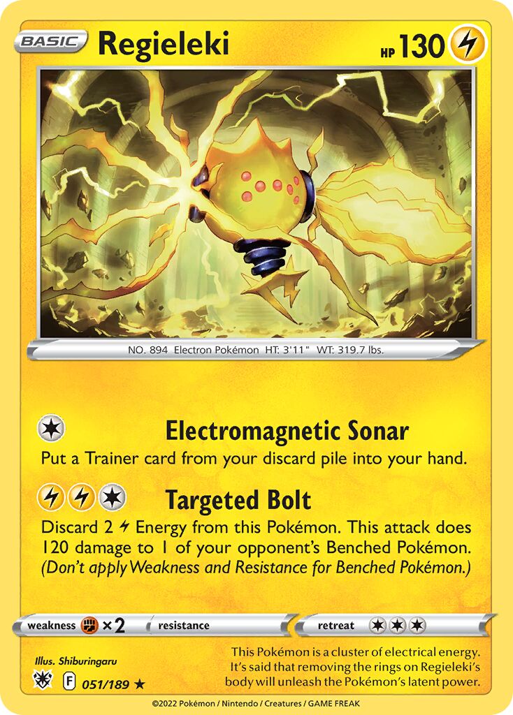 Regieleki 051/246 — Astral Radiance (English Pokémon TCG card)
