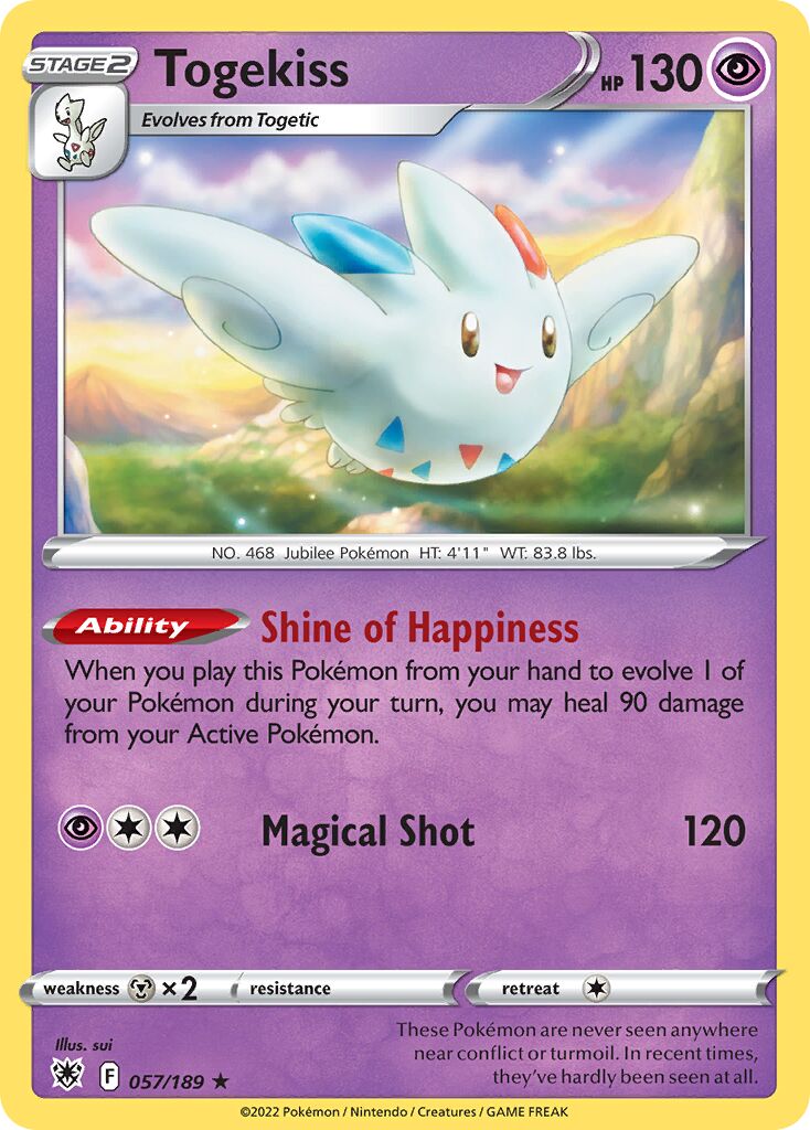 Togekiss 057/246 — Astral Radiance (English Pokémon TCG card)