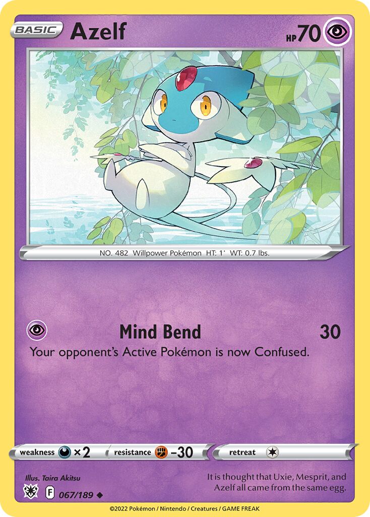 Azelf 067/246 — Astral Radiance (English Pokémon TCG card)