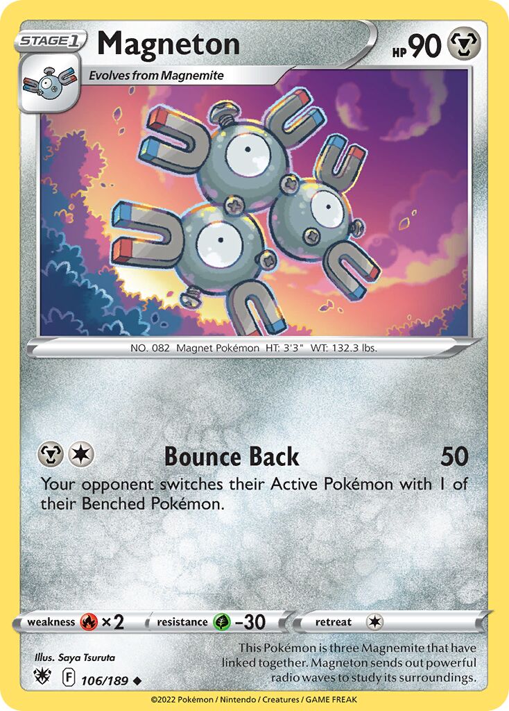 Magneton 106/246 — Astral Radiance (English Pokémon TCG card)