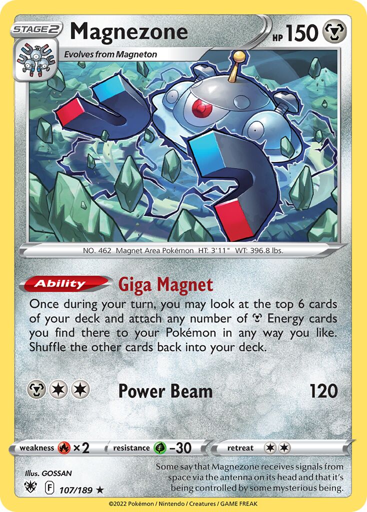 Magnezone 107/246 — Astral Radiance (English Pokémon TCG card)