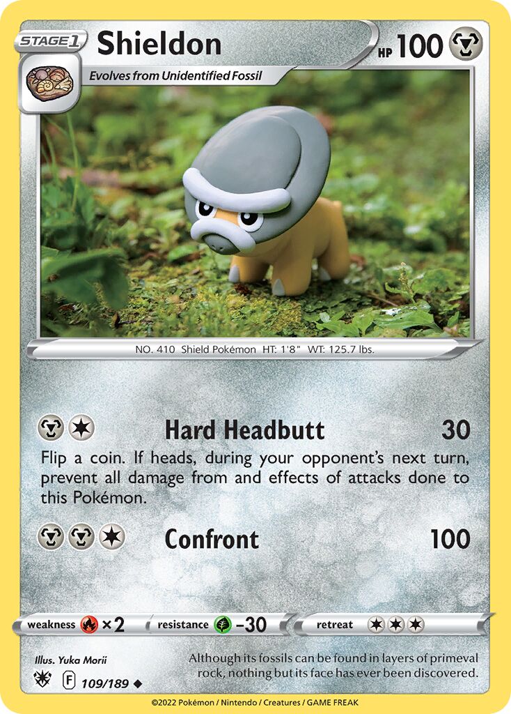 Shieldon 109/246 — Astral Radiance (English Pokémon TCG card)