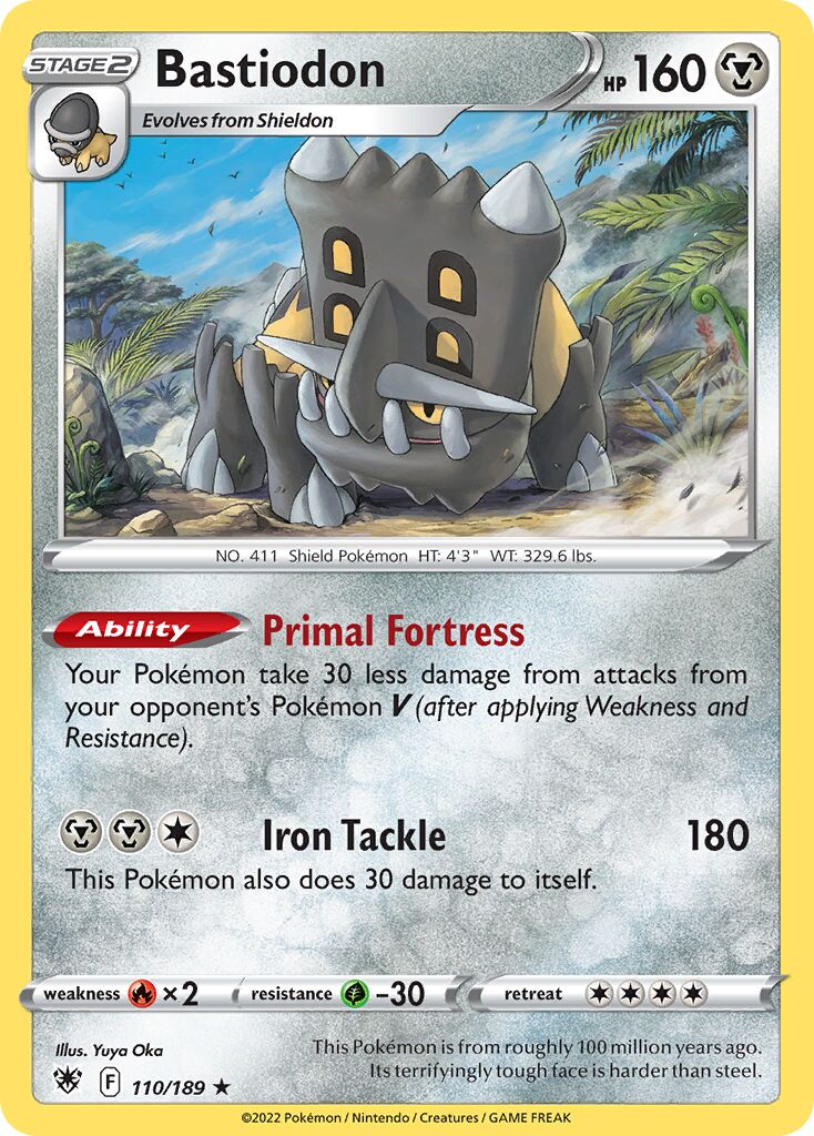 Bastiodon 110/246 — Astral Radiance (English Pokémon TCG card)