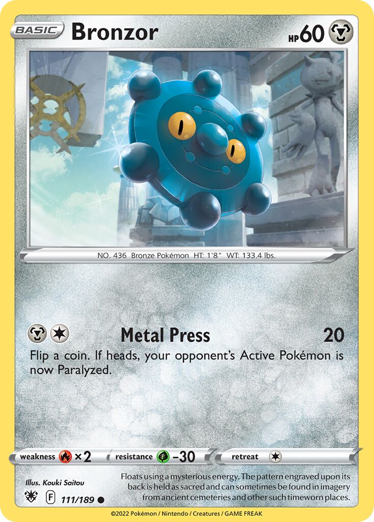 Bronzor 111/246 — Astral Radiance (English Pokémon TCG card)