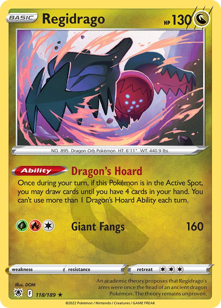 Regidrago 118/246 — Astral Radiance (English Pokémon TCG card)