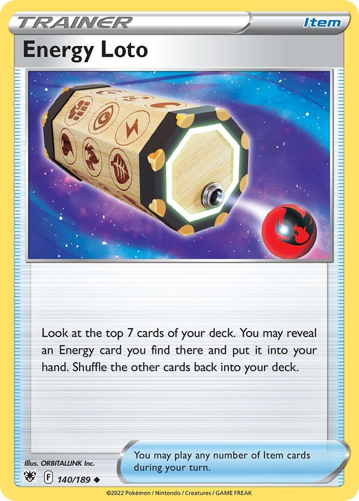 Energy Loto 140/246 — Astral Radiance (English Pokémon TCG card)