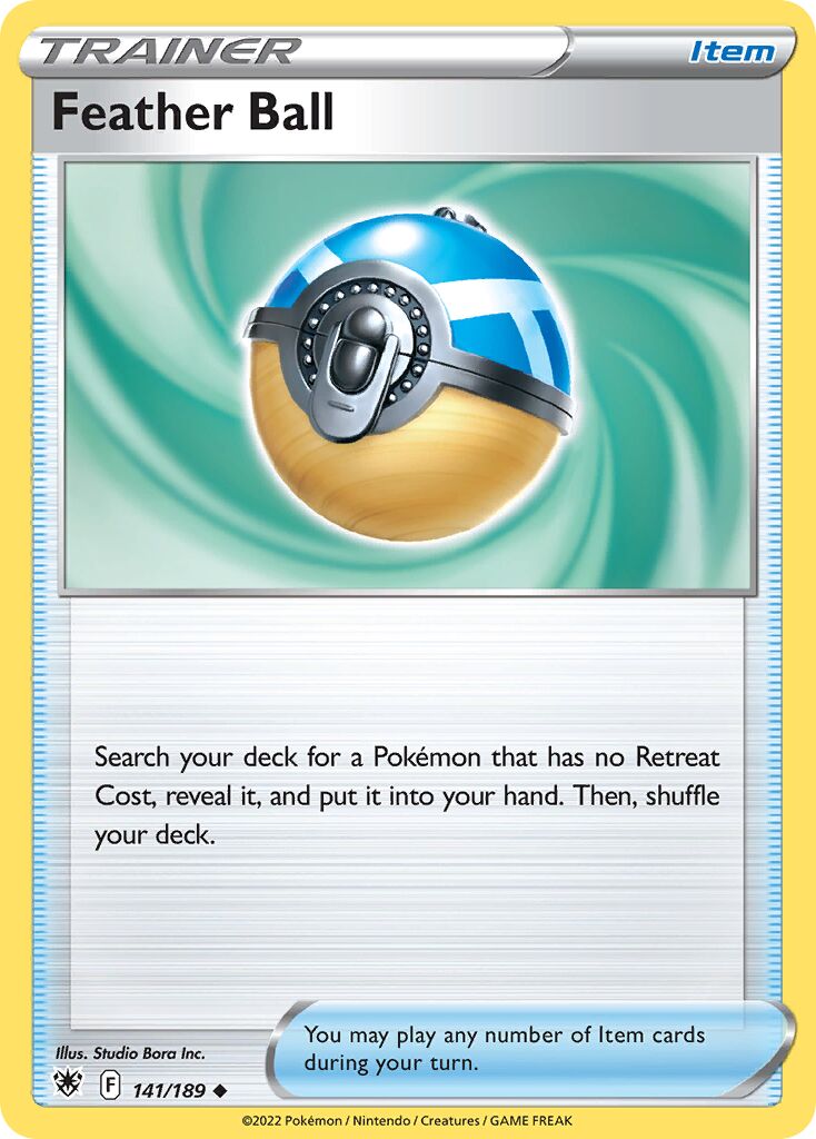 Feather Ball 141/246 — Astral Radiance (English Pokémon TCG card)