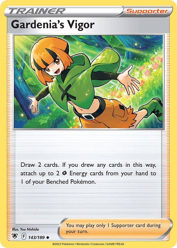 Gardenia's Vigor 143/246 — Astral Radiance (English Pokémon TCG card)