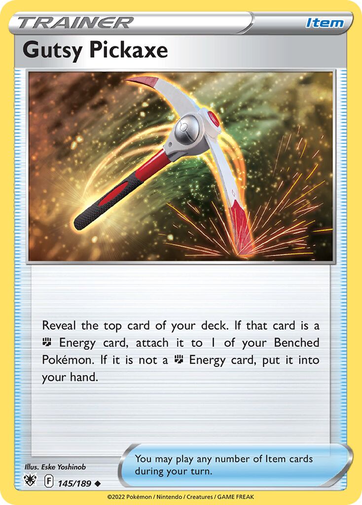 Gutsy Pickaxe 145/246 — Astral Radiance (English Pokémon TCG card)