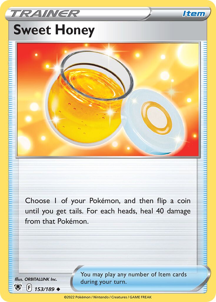 Sweet Honey 153/246 — Astral Radiance (English Pokémon TCG card)