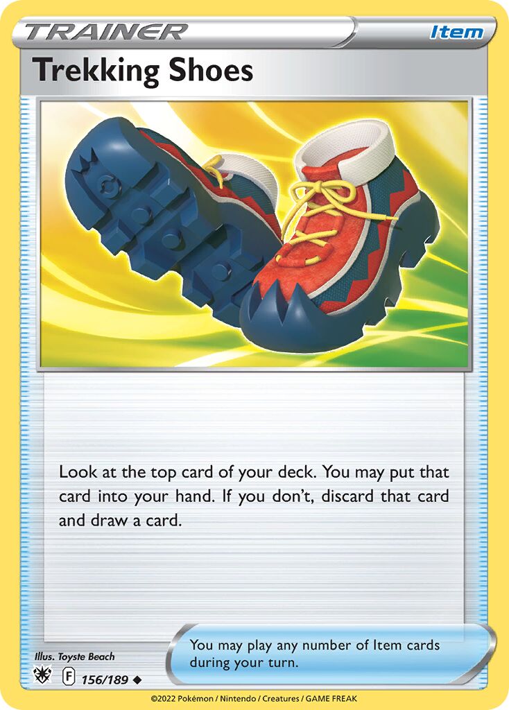 Trekking Shoes 156/246 — Astral Radiance (English Pokémon TCG card)