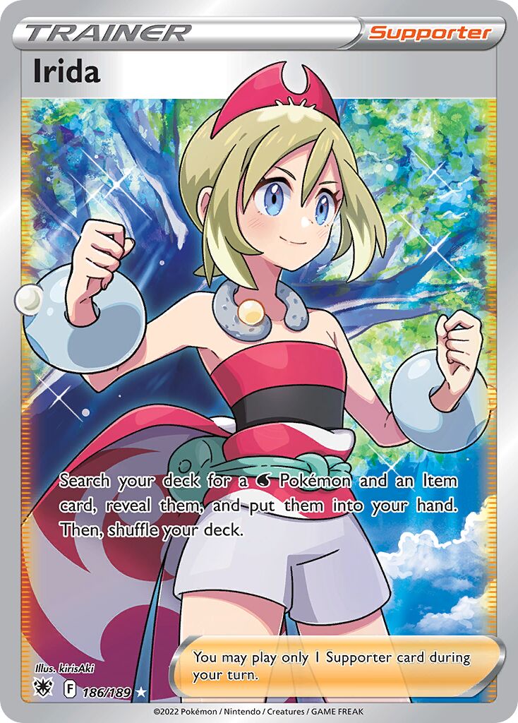 Irida 186/246 — Astral Radiance (English Pokémon TCG card)
