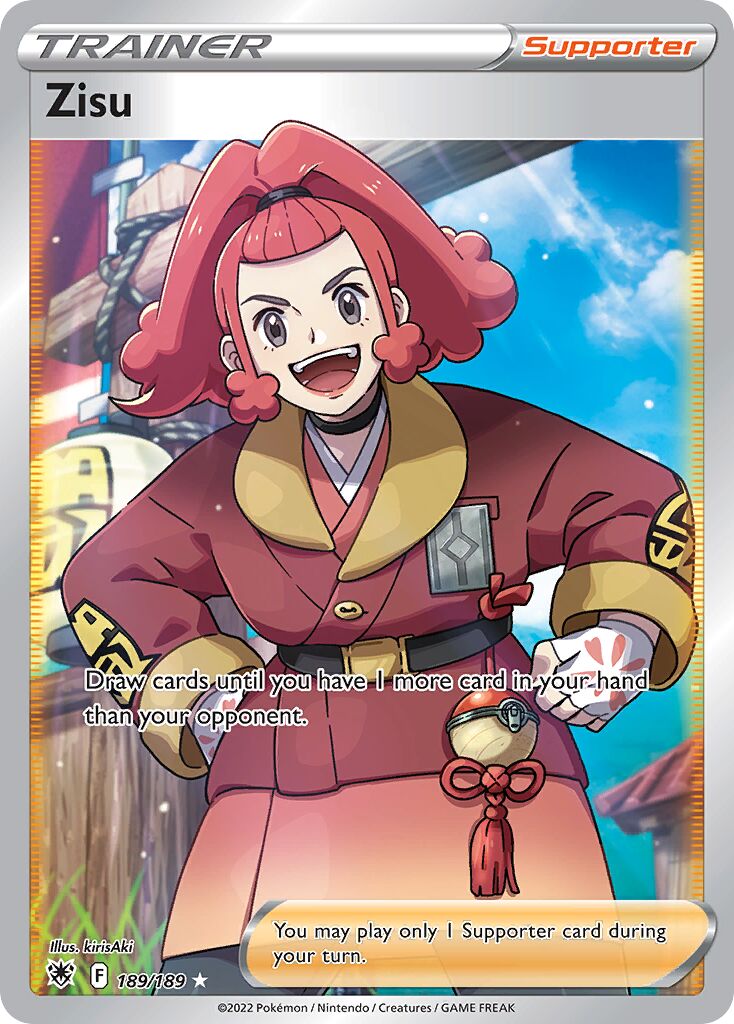 Zisu 189/246 — Astral Radiance (English Pokémon TCG card)