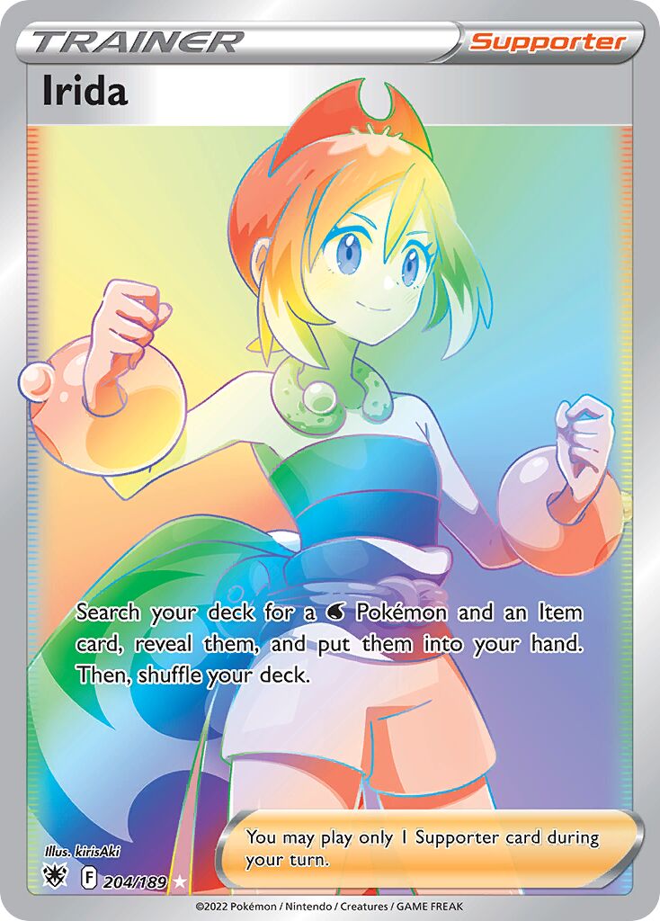 Irida 204/246 — Astral Radiance (English Pokémon TCG card)