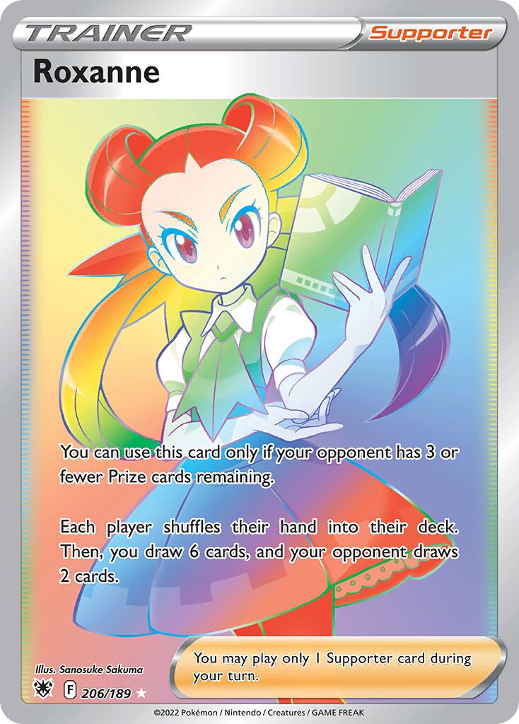 Roxanne 206/246 — Astral Radiance (English Pokémon TCG card)