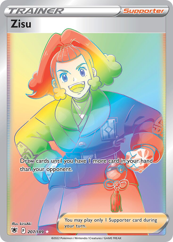 Zisu 207/246 — Astral Radiance (English Pokémon TCG card)