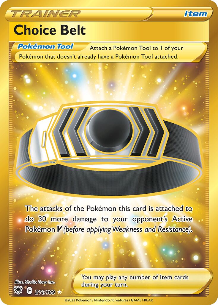 Choice Belt 211/246 — Astral Radiance (English Pokémon TCG card)