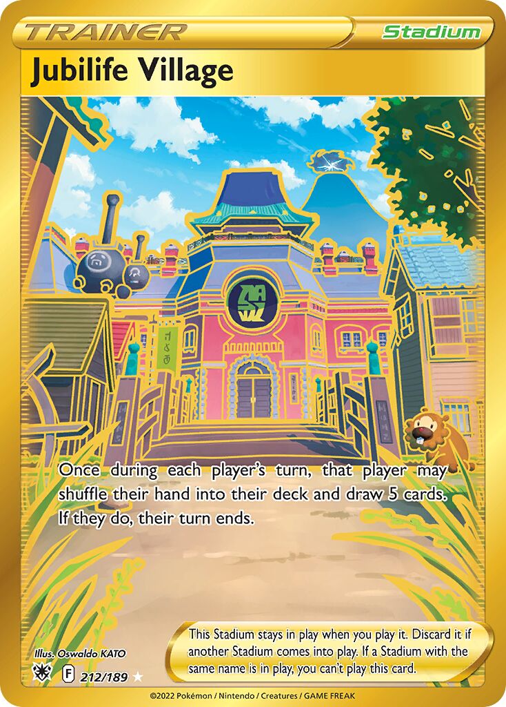 Jubilife Village 212/246 — Astral Radiance (English Pokémon TCG card)