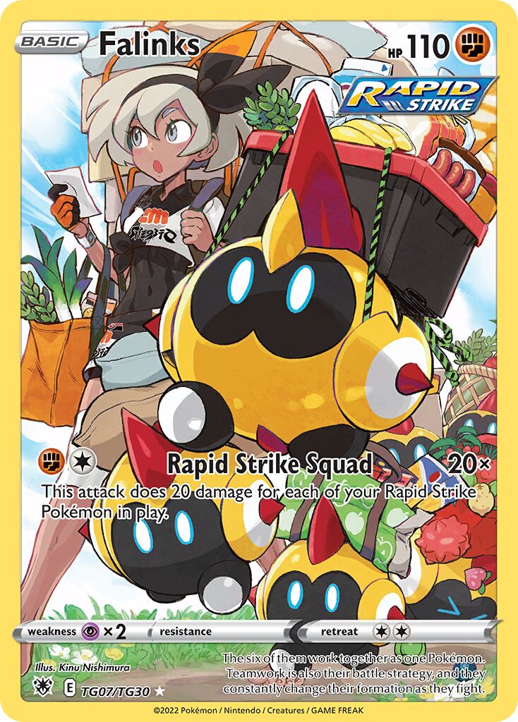 Falinks 007/30 — Astral Radiance (Trainer Gallery) (English Pokémon TCG card)