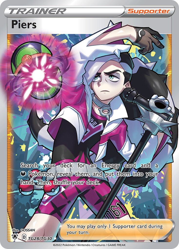 Piers 028/30 — Astral Radiance (Trainer Gallery) (English Pokémon TCG card)
