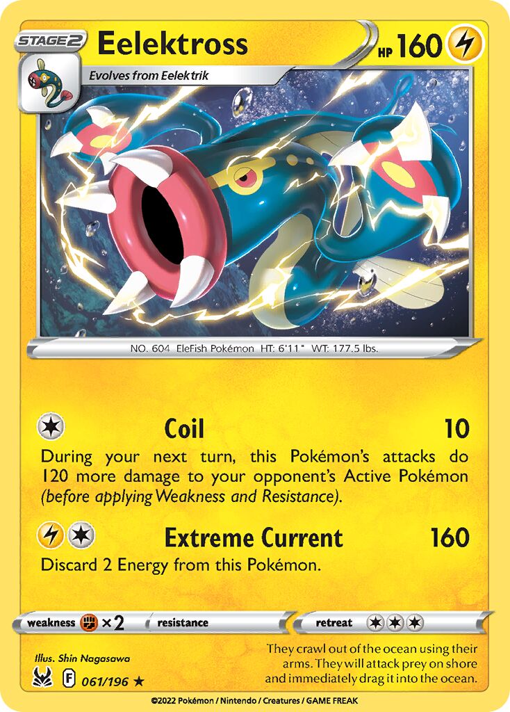 Eelektross 061/247 — Lost Origin (English Pokémon TCG card)