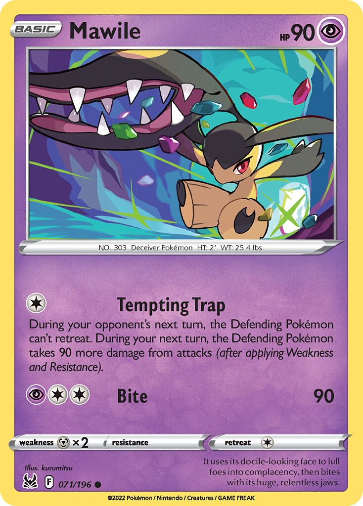 Mawile 071/247 — Lost Origin (English Pokémon TCG card)