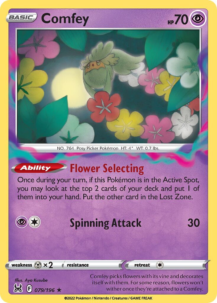 Comfey 079/247 — Lost Origin (English Pokémon TCG card)