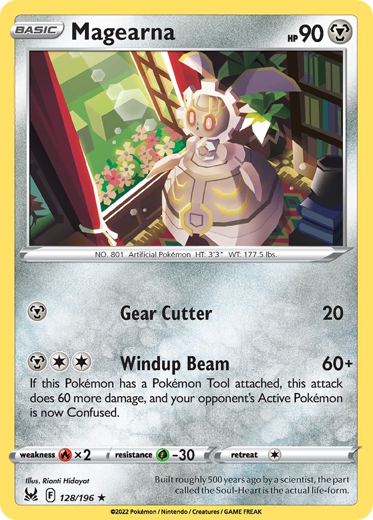 Magearna 128/247 — Lost Origin (English Pokémon TCG card)
