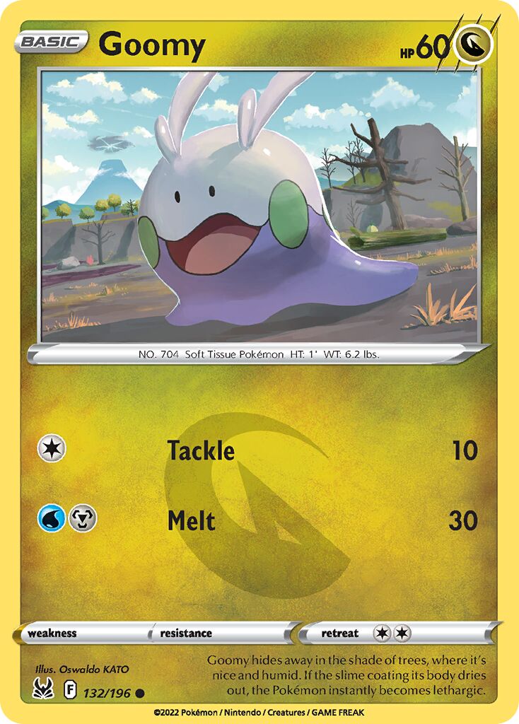 Goomy 132/247 — Lost Origin (English Pokémon TCG card)