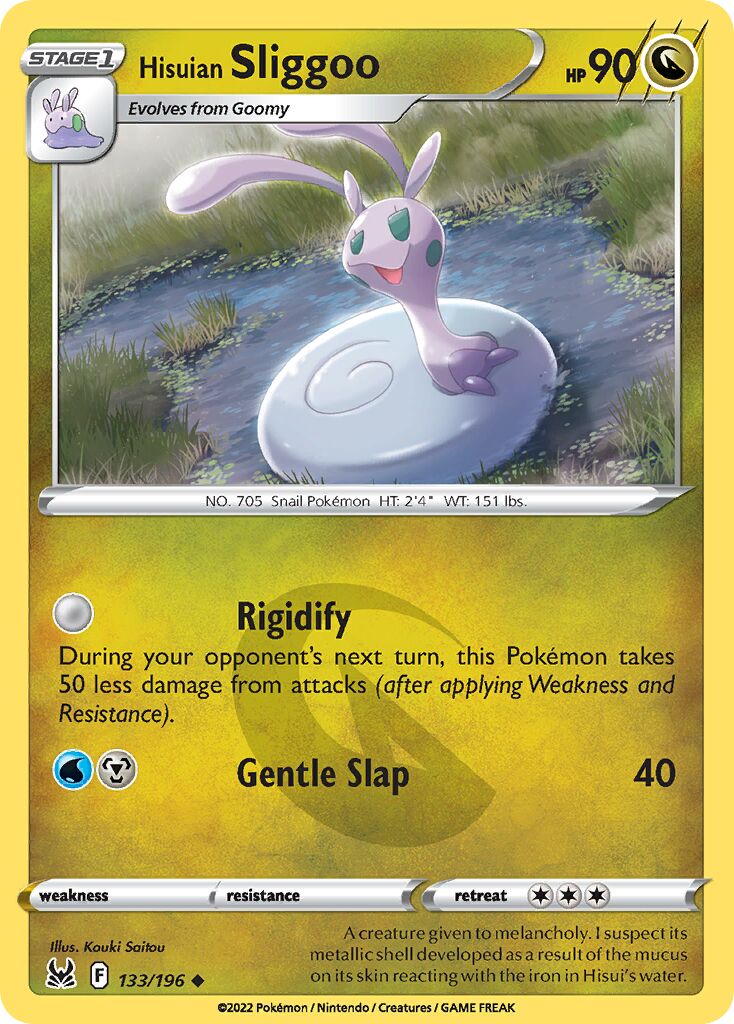 Hisuian Sliggoo 133/247 — Lost Origin (English Pokémon TCG card)