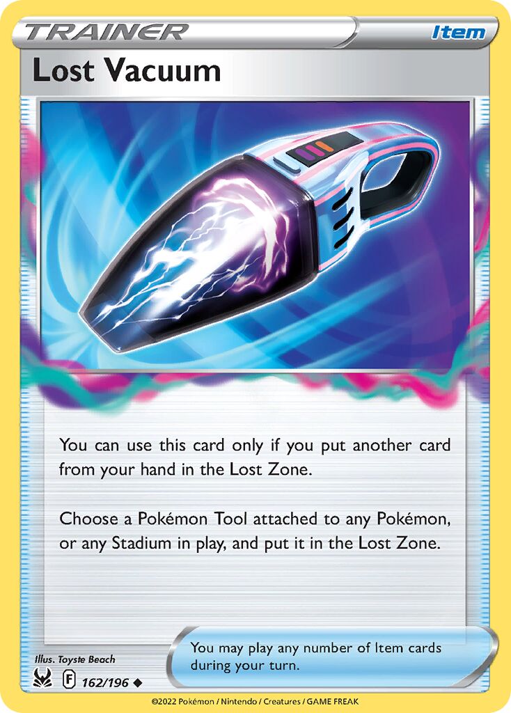 Lost Vacuum 162/247 — Lost Origin (English Pokémon TCG card)